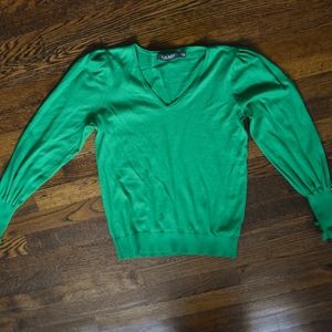 Ralph Lauren Green Long Sleeve Top